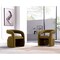 Manhattan Comfort Corvette Dining Chairs in Olive Green, 2PK 2-AC068-OG - alternate 1